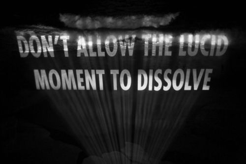 Jenny Holzer: Don't Allow the Lucid Moment to Dissolve (2007)